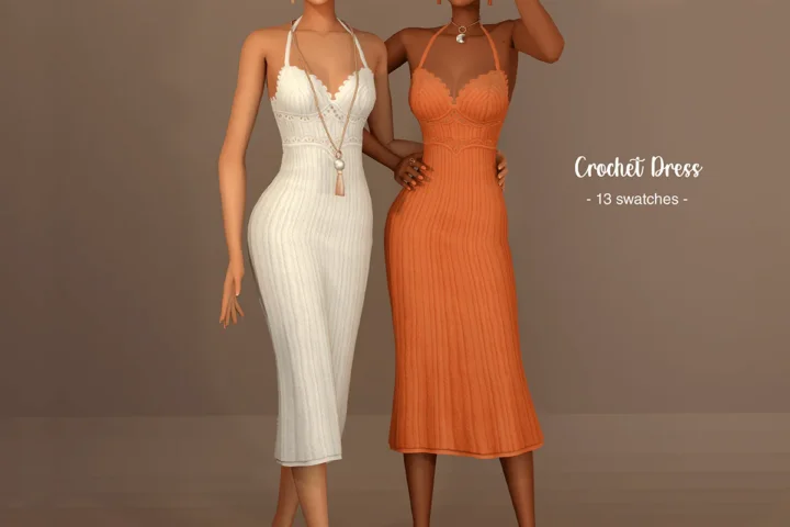 Soft Boho Collection - Crochet Dress