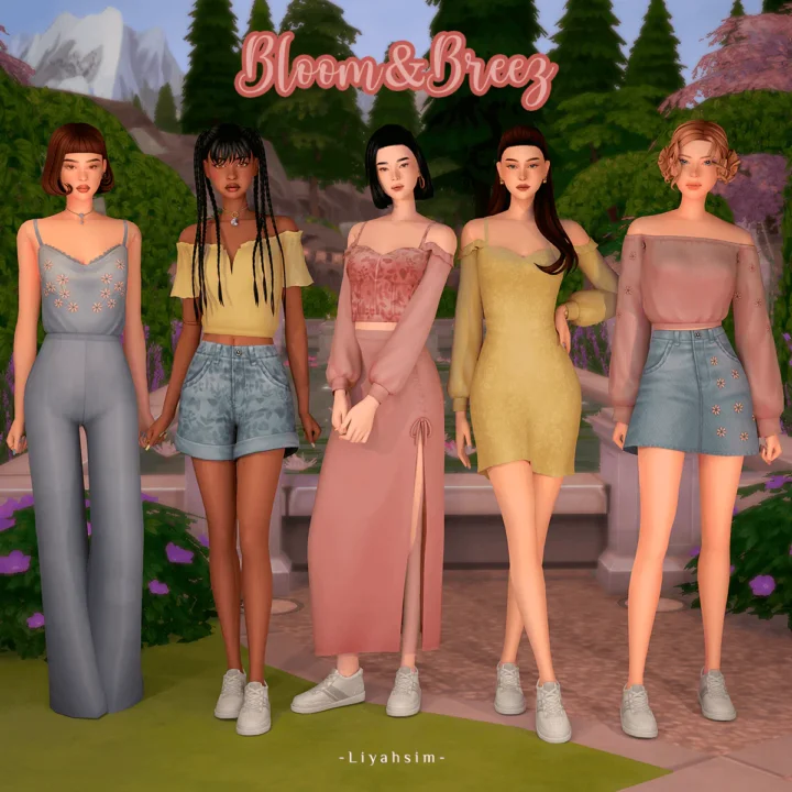 Bloomtide Collection - Short Pants