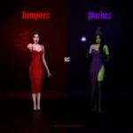 [Vampires vs Witches] Long Dress