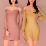 Bloomtide Collection - Short Dress