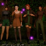 [Dark Acedemia Collection] - Cute Dress