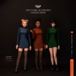 [Dark Academia Collection] - Thight Dress