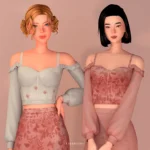 Bloomtide Collection - Corset Top