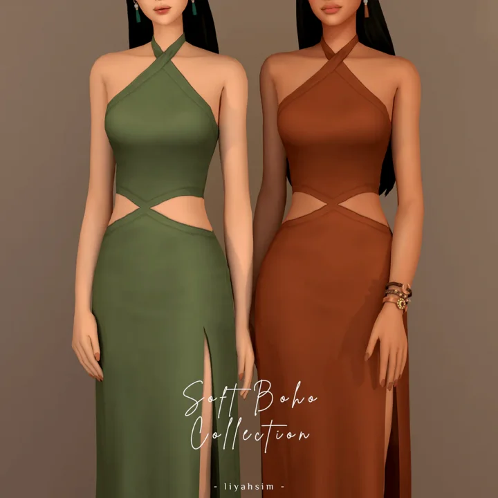 Soft Boho Collection - Long Dress