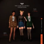 [Dark Acedemia Collection] - Plaid Jacket