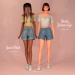 Bloomtide Collection - Short Pants