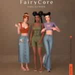 [FairyCore Collection] Laced Top