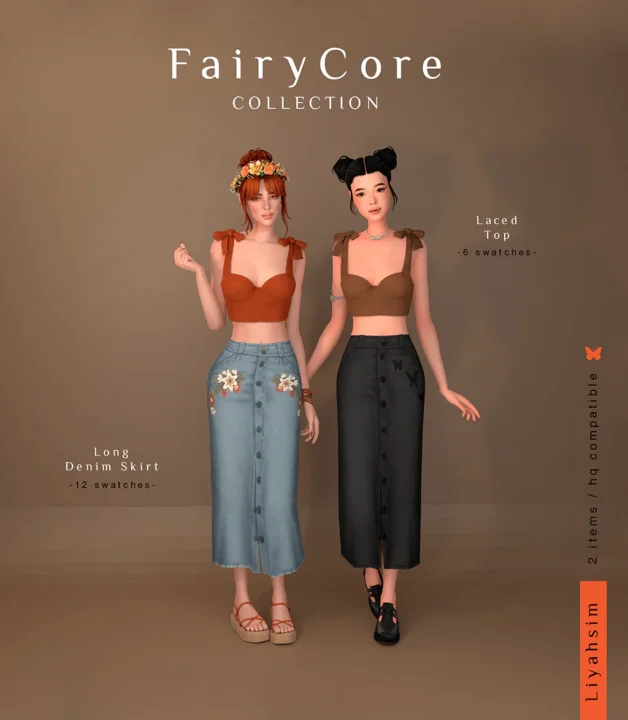 [FairyCore Collection] Laced Top