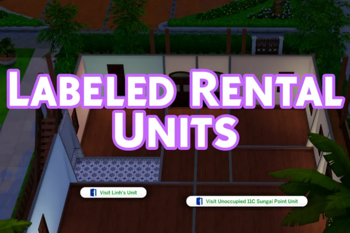 Labeled Rental Units