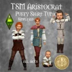 TSM Aristocrat Puffy Shirt Tunic Simplified