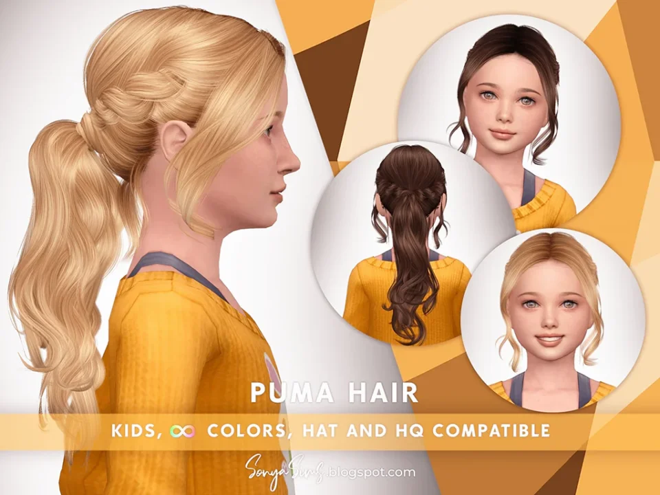 SONYASIMS - PUMA HAIR KIDS