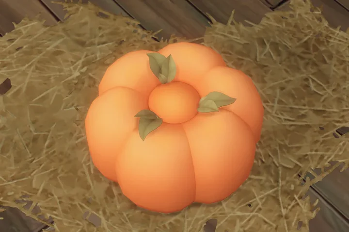 Pumpkin plush pillow by Marvell