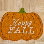 Pumpkin doormats