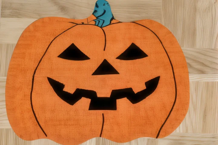 Pumpkin doormats