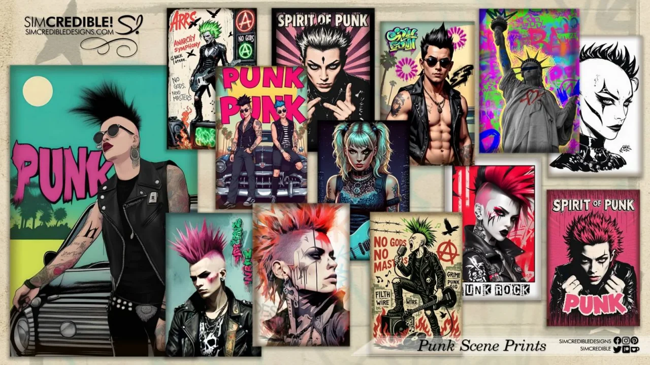 Punk Prints 🤘🎸