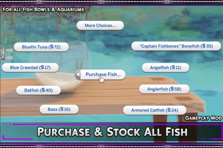 Purchase & Stock All Fish
