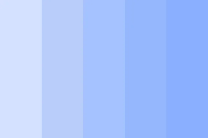 Pure Winter blues light - wall set