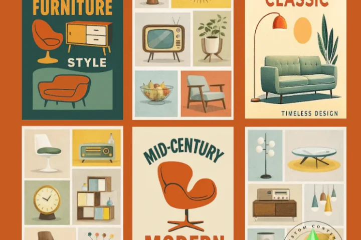 Furniture shop posters