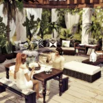 Summer patio
