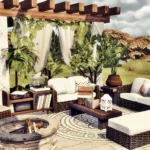 Summer patio