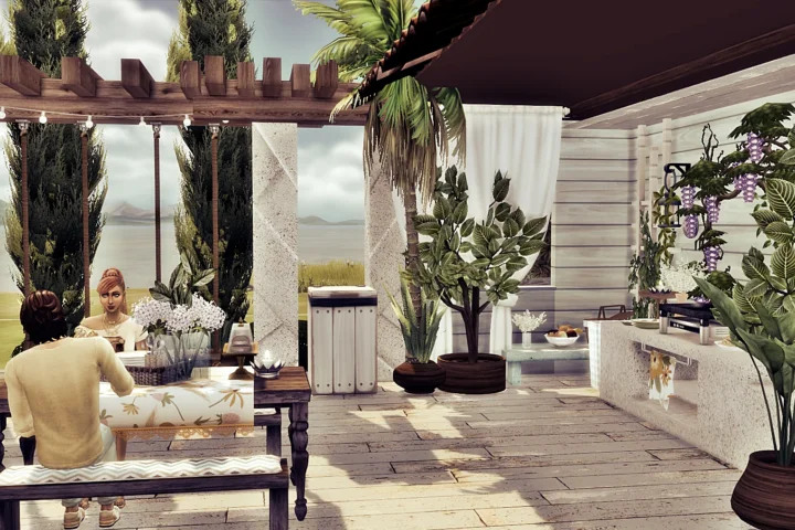 Summer patio