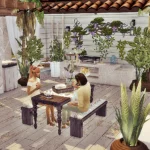 Summer patio