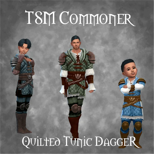 TSM Commoner Quilted Tunic Dagger