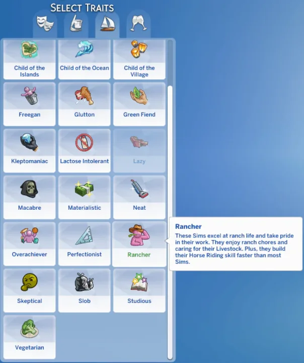 Better Rancher Trait