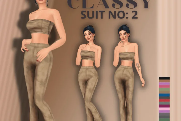 RAVE'NCLASSY SUIT NO: 02