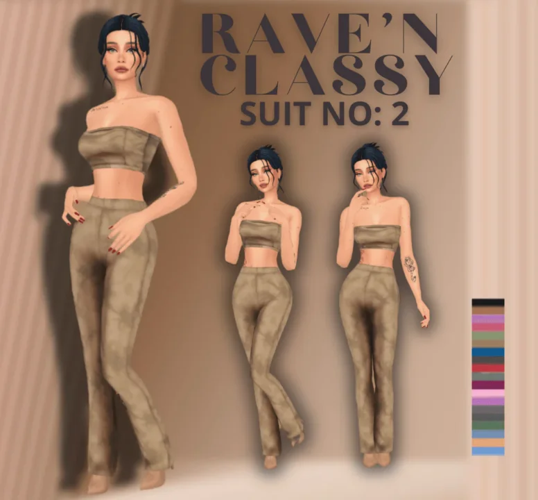 RAVE'NCLASSY SUIT NO: 02