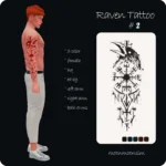 Raven Tattoo 2