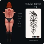 Raven Tattoo 3