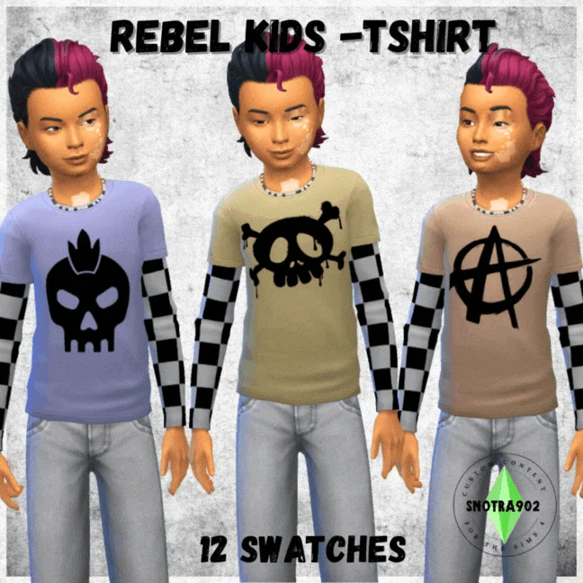 Rebel Kids - Tshirt