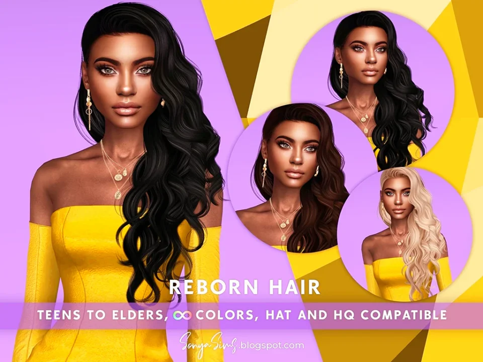 SONYASIMS - REBORN HAIR