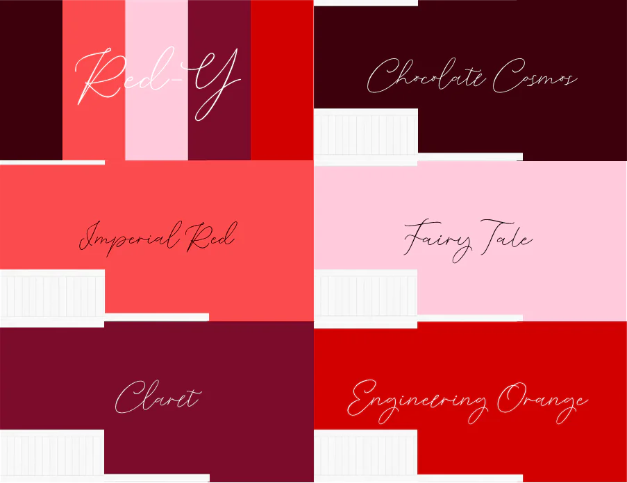 Coolors Custom Palette Wallpapers – Red-Y
