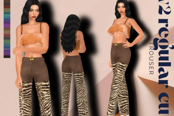 V2 REGULAR CUT TROUSERS