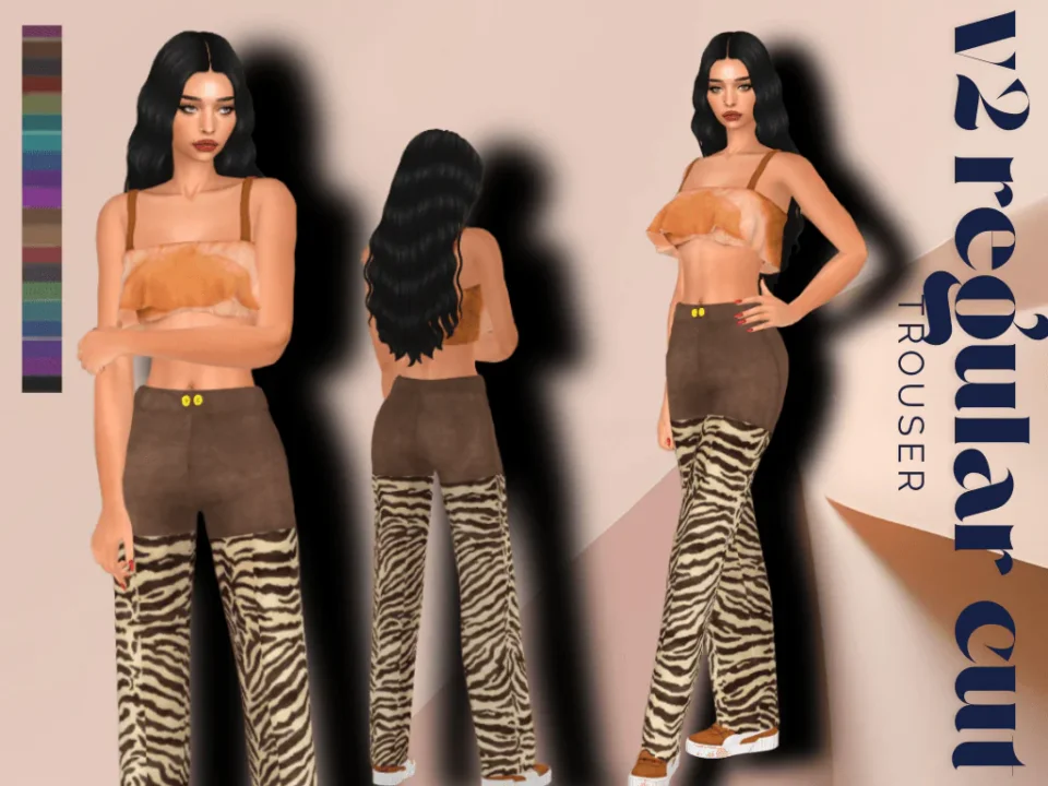 V2 REGULAR CUT TROUSERS