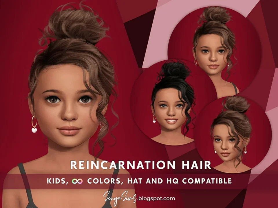 SONYASIMS - REINCARNATION HAIR KIDS/TODDLERS