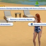 Add/Remove a University Degree (Cheat code)