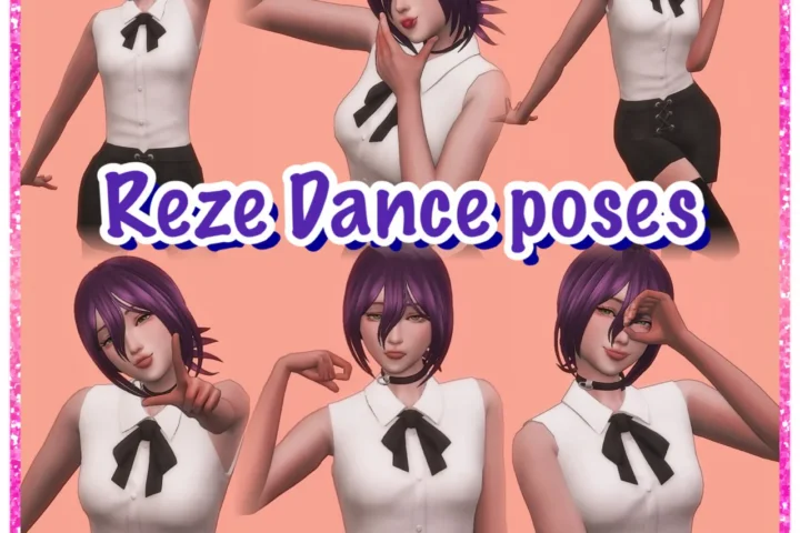 Acha Reze dance poses