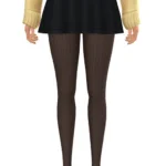 RIB KNIT TIGHTS - adult tights