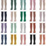 RIB KNIT TIGHTS - adult tights