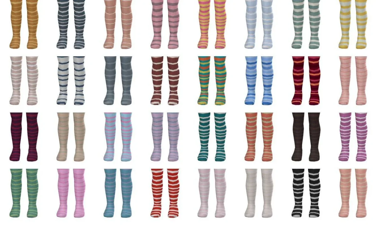 RIB KNIT TIGHTS - adult tights