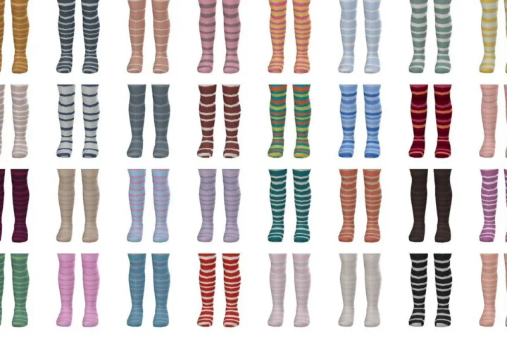 RIB KNIT TIGHTS - adult tights