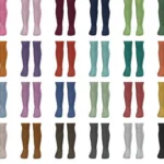 RIB KNIT TIGHTS - adult tights