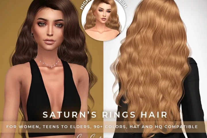 SONYASIMS - SATURN RING HAIR