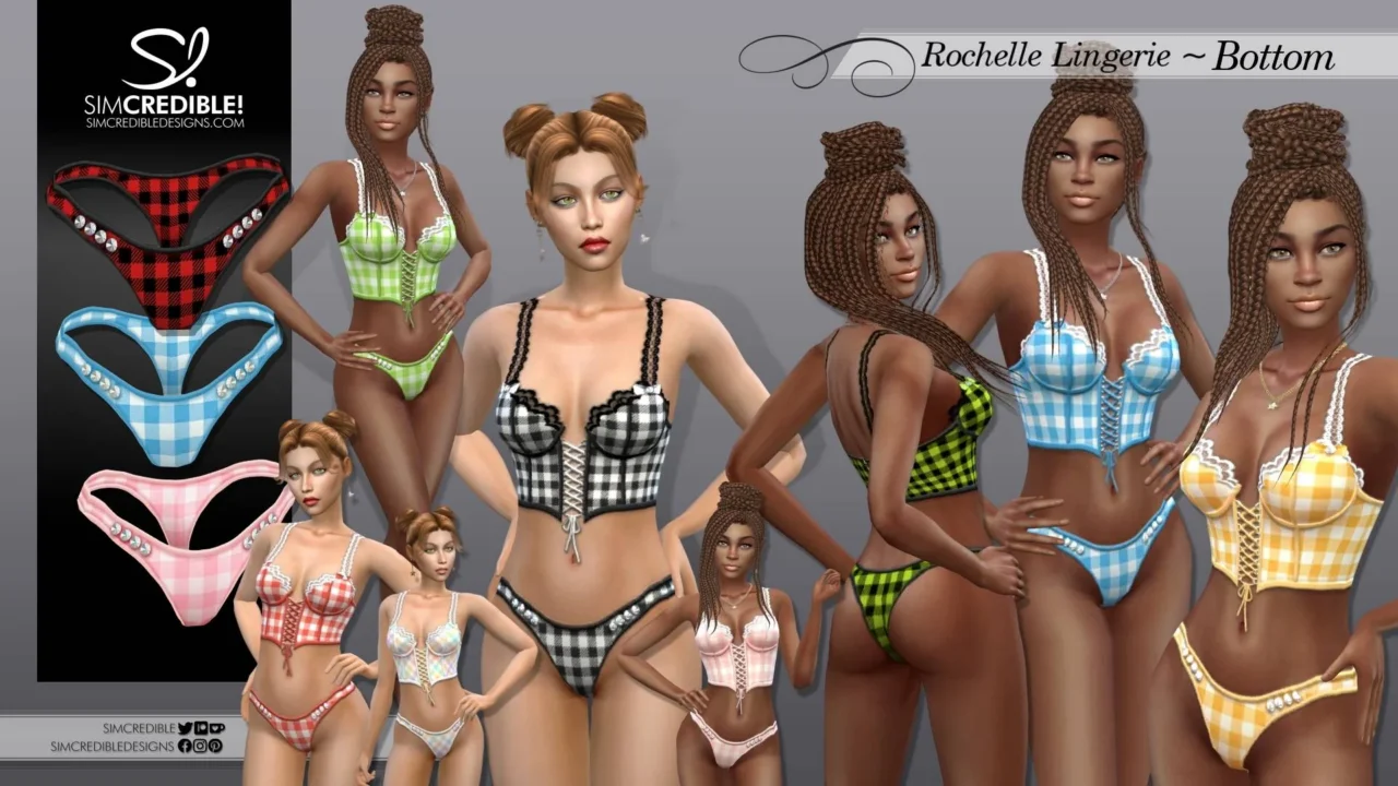 Rochelle Lingerie - Bottom 💙