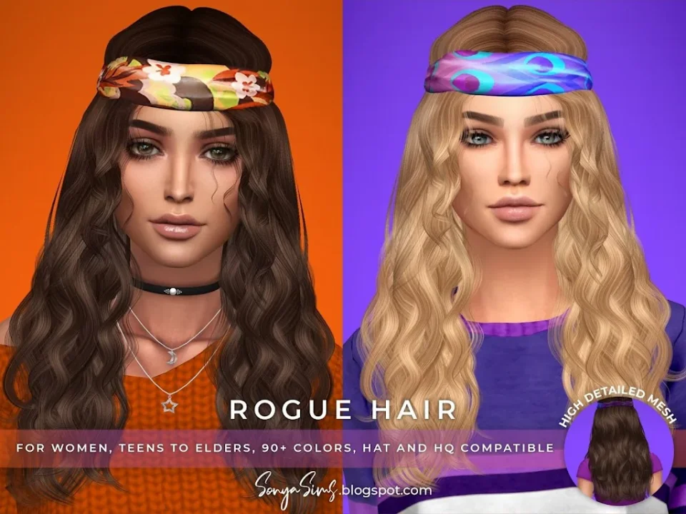 SONYASIMS - ROGUE FEMALE HAIR