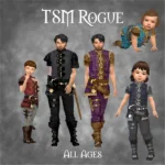 TSM Rogue - Medieval Fighter Outfit