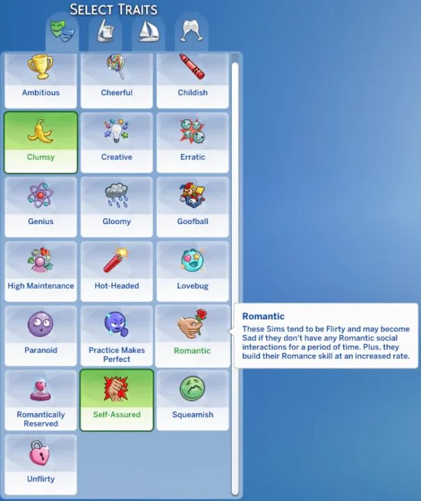 Better Romantic Trait